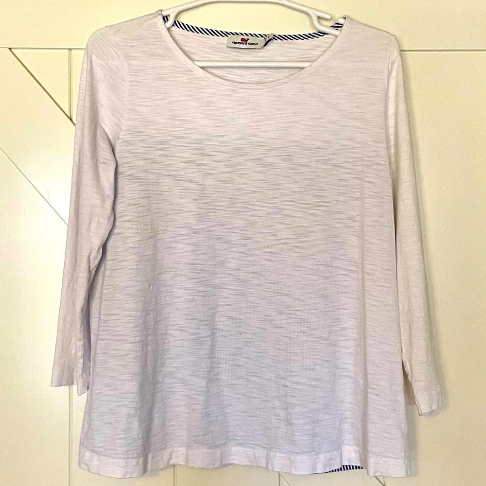 Vineyard Vines 3/4 sleeve top
